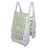 Open Box Grand Entry Step, Ladder & Gate (Taupe)