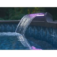 Open Box Carvin Gray StarFall Waterfall Ledge For Whitewood Gold Series Pools