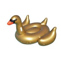 Giant Golden Goose Ride-On Pool Float
