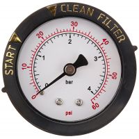 Pentair 190059Z - Gauge Press with Indicator, Rear Mount