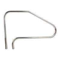 above ground pool step handrails