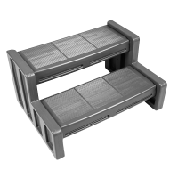 VinylWorks 29 Inch Deluxe Spa Step (Gray)