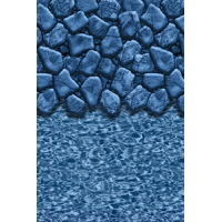 Boulder Swirl 33 ft Round Overlap Liner 48 or 52 inch