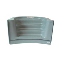 Performance Step 8 ft 4 Tread radius Roman Cantilever - Solid Grey