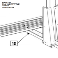 Trendium Pool Products 16539 - Strap End Channel For Aqua Leader Oval Section