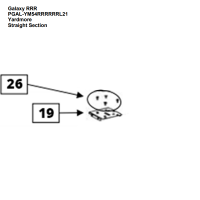 Trendium Pool Products 29917 - Inr Stab Square Resin Connector 5-1/2