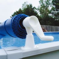 above ground pool reel for solar cover