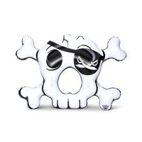 Kiddo Skull and Crossbones Pool Ring Float