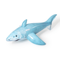Realistic 6 Ft Inflatable Shark Ride On Pool Float