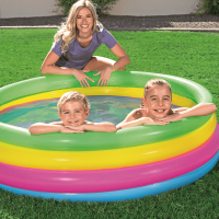 5 Ft Rainbow Kiddie Play Splash Pool