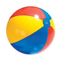 24 Inch Coloured Inflatable Beach Ball