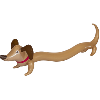 Flotteur de piscine gonflable Doogie Doodle