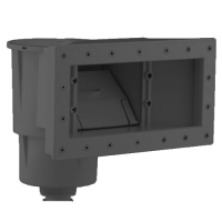 12 Inch Wide Mouth Hayward Dyna-Skim Above Ground Pool Skimmer (Dark Grey)