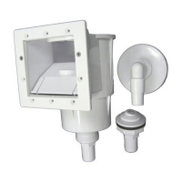 6 inch Small Mouth Complete Above Ground Standard Wall Skimmer