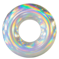 Pool Candy Tube de piscine gonflable holographique de 42 pouces