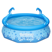 Piscine hors terre ronde Bestway Octopool de 9 pieds et 30 pouces de hauteur