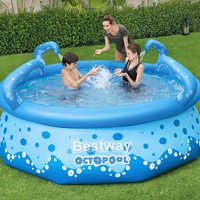 Bestway Octopool 9 ft Round 30 Inch Tall Above Ground Pool
