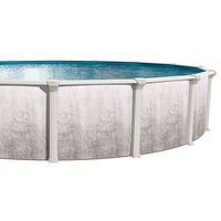 Liberty 15 x 30 ft Oval Above Ground Pool with Liner and Skimmer