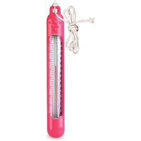 HydroTools Colour View Tube Thermometer (Pink)