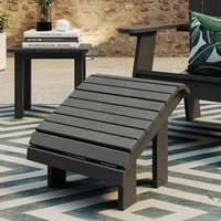 Capterra Adirondack Premium Resin Footstool (Greystone)