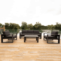 Ensemble de salon d'extérieur 4 pièces Cassera