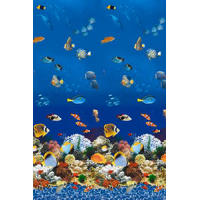 Caribbean Prism 24 ft Round Overlap Liner 48 / 52 / 54 inch