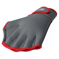 Speedo Red Aquatic Fitness Gloves (Extra Large)