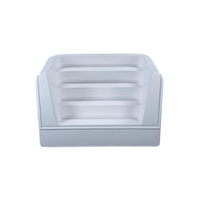 8 Ft Straight Inground Fibreglass Pool Step (White)