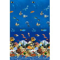 Open Box Caribbean Prism 12 ft Round Overlap Liner 48 / 52 / 54 inch