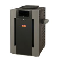 Raypak Digital 332,500 BTU Electronic Natural Gas Swimming Pool Heater with Riser