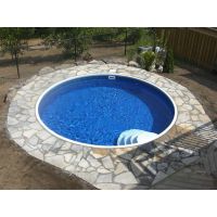Piscine Semi Creusée Eternity Forfait Complet 18 pieds Ronde