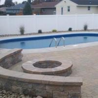 Piscine Semi Creusée Eternity Forfait Complet 12 x 24 pieds Ovale