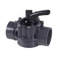 Hayward 2 Port 2 x 2.5 inch PVC Diverter Valve