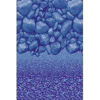 Boulder Bay Stream Stone 21 ft Round Overlap Liner 48 / 52 / 54 Inch