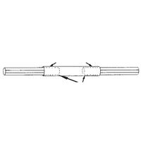 Open Box Feherguard FGIG20 Inground Roller Tube for Up to 20 x 40 ft Solar Covers